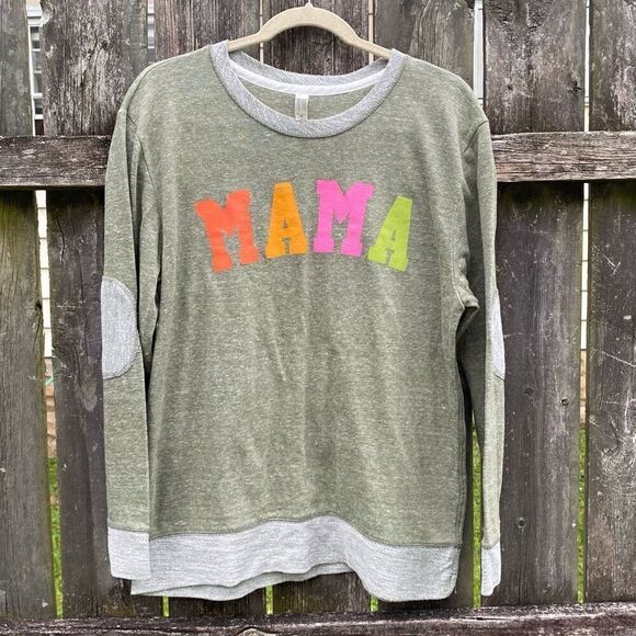 LAT Live and Tell Mama Green Sweatshirt | M - Picture 1 of 4